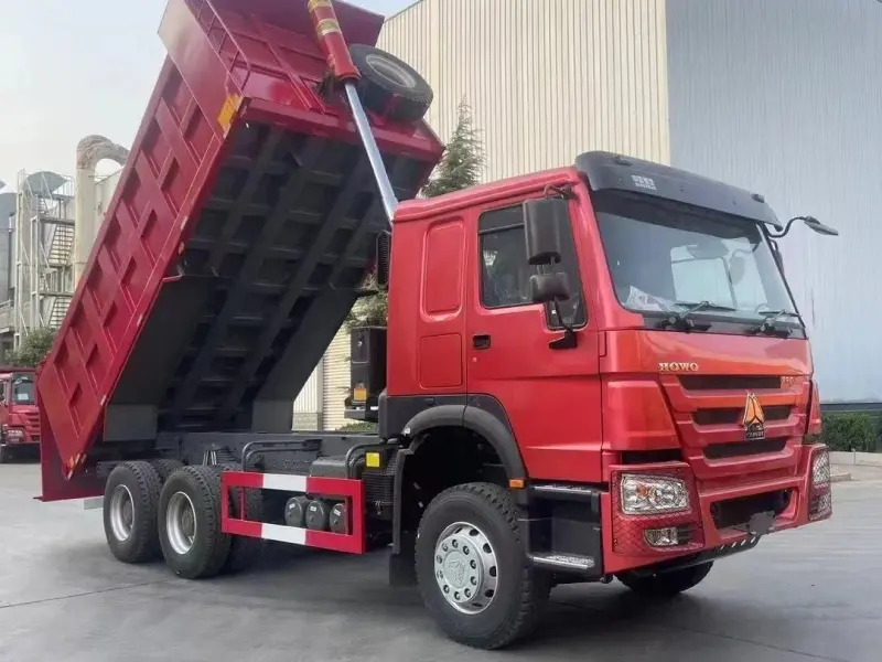 sinotruck used tipper truck