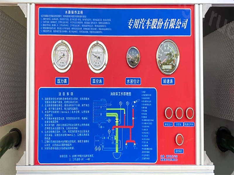 sinotruk heavy water tank fire truck